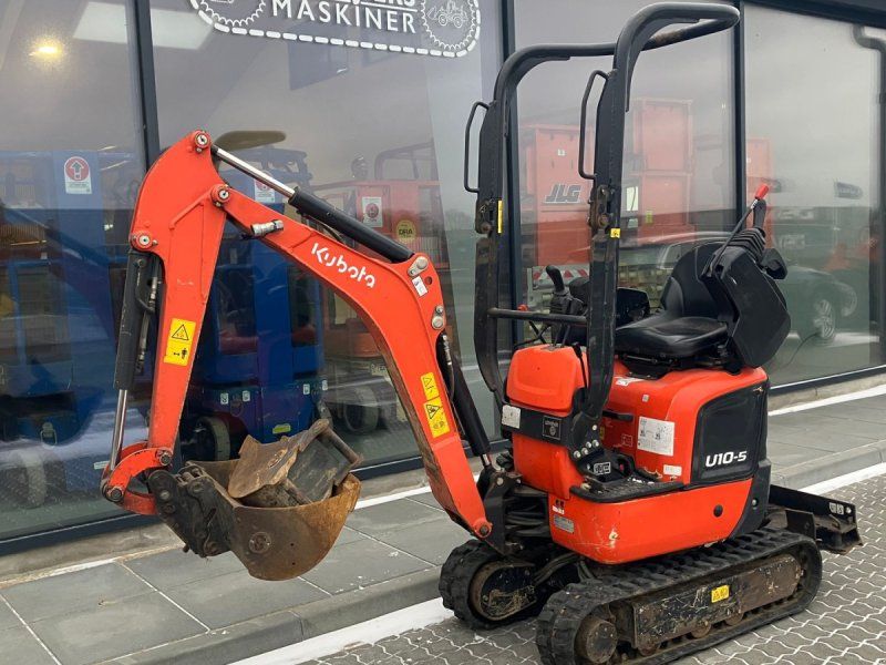 Kubota U10-5 Joystik den nye model U10-5