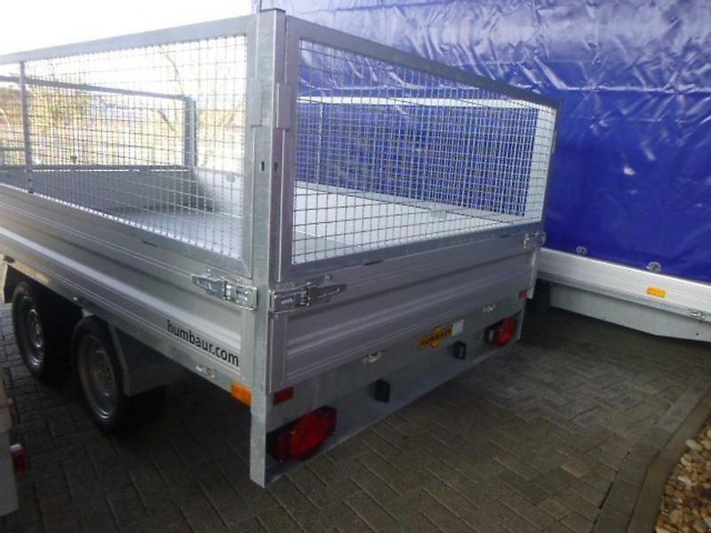 Humbaur HUK 273117 Rückwärtskipper Stahlgitteraufsatz 2,7to