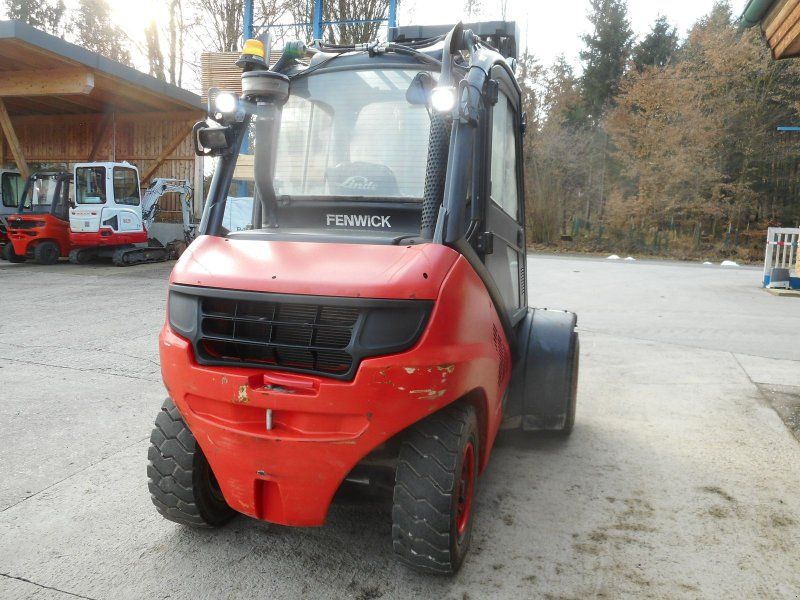 Linde H40D-02 mit Zwillingsreifen + SS + Kabine