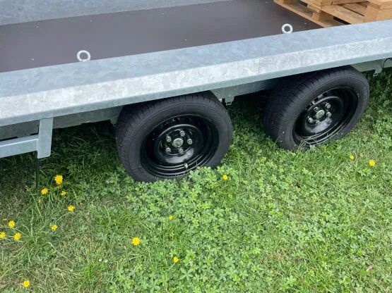 Diversen Vlemmix 400x150 machine transporter met oprijplaat nieuw! 3500kg