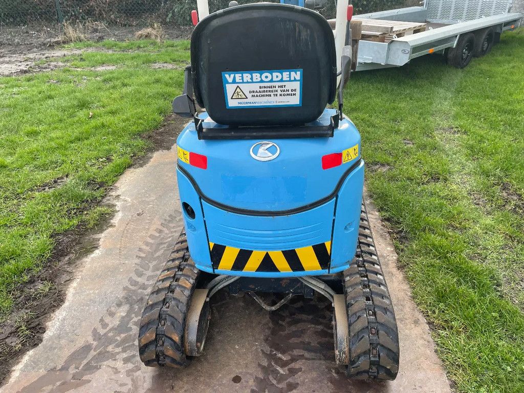 Kubota U10-3 minigraver 405 uur