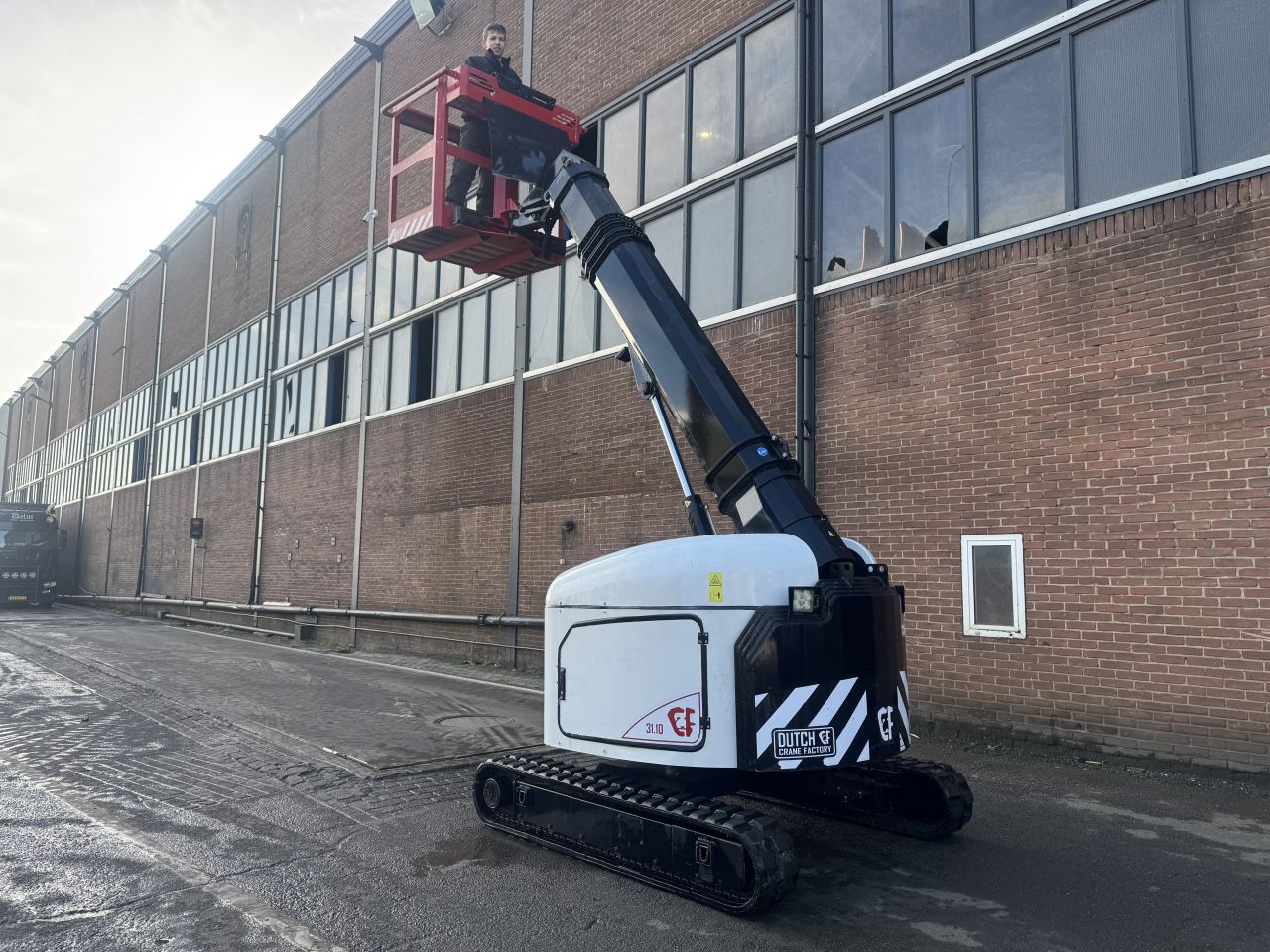 Telescoop hoogwerker rupshoogwerker