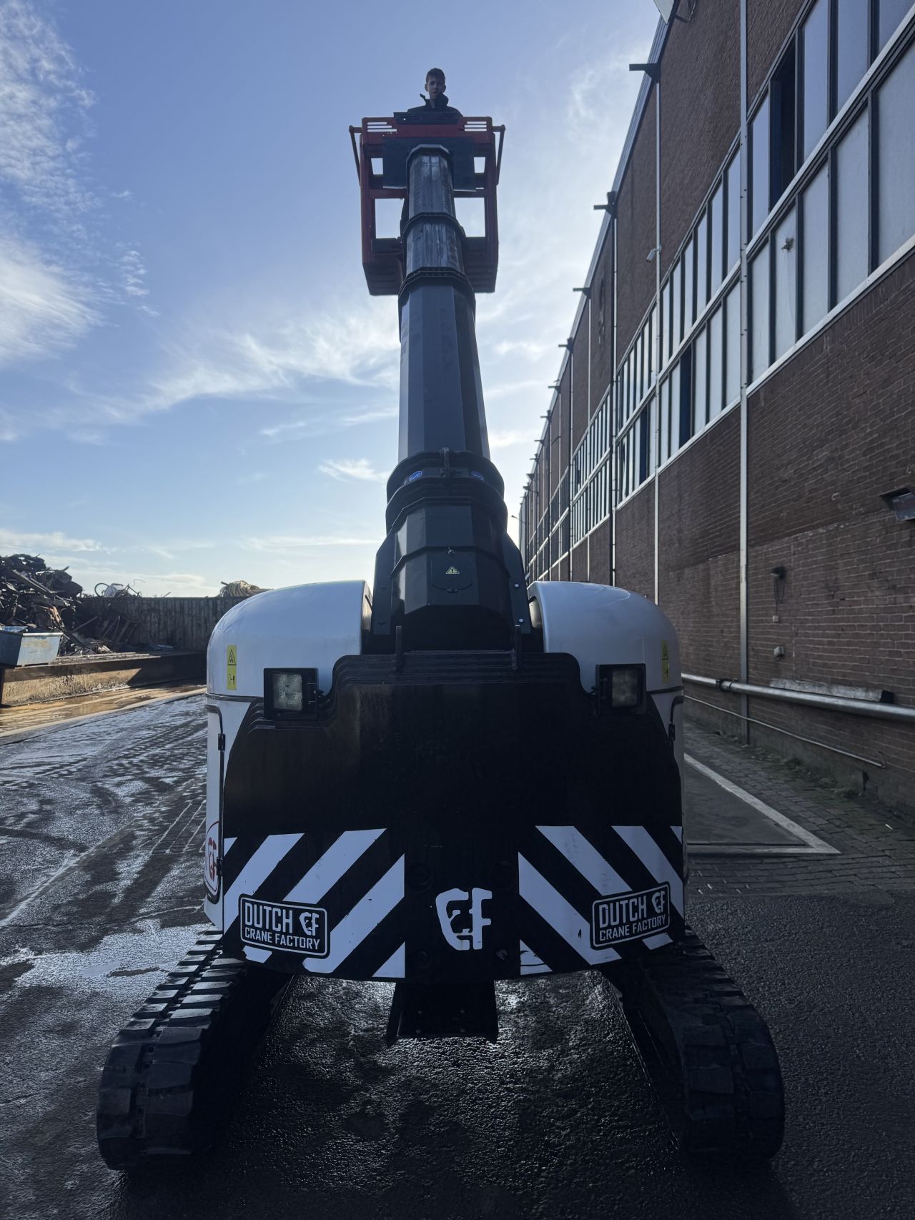 Telescoop hoogwerker rupshoogwerker