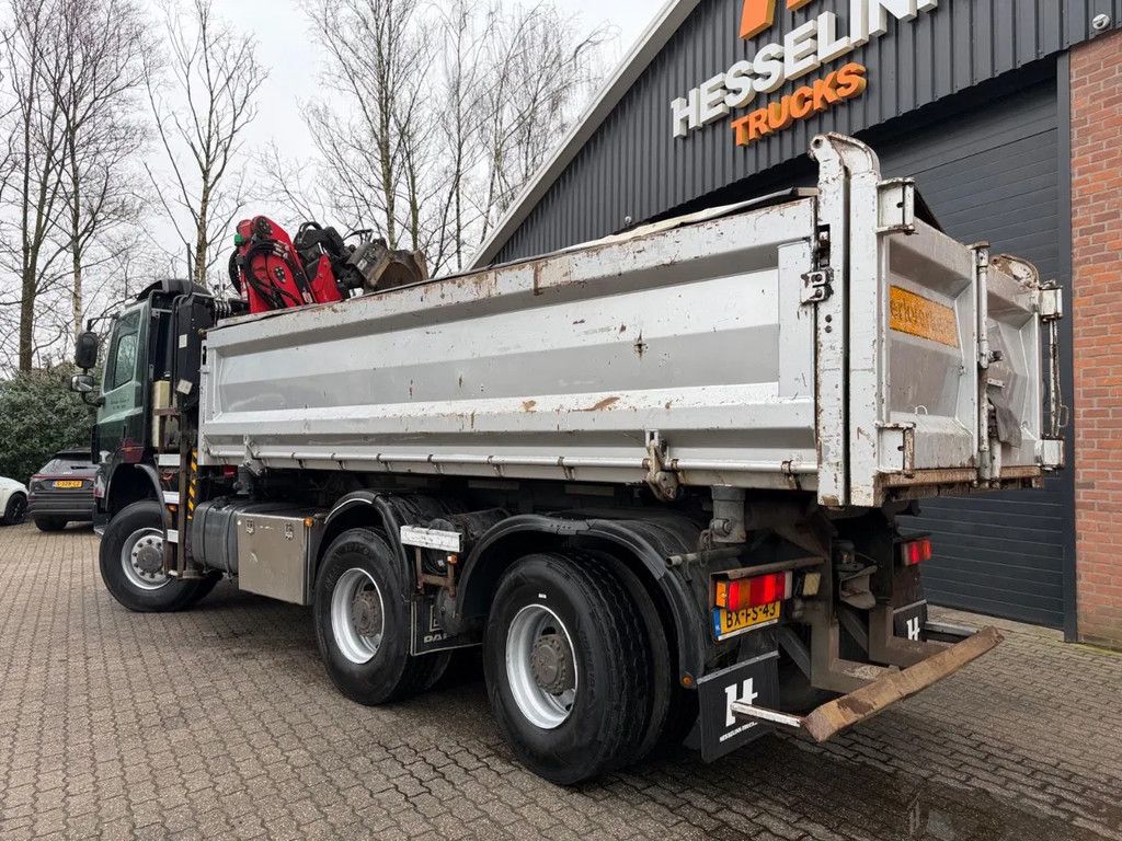 Ginaf X 3335 S 460 6X6 17 T/M Palfinger Kraan/Crane 3 Zijdige kipper