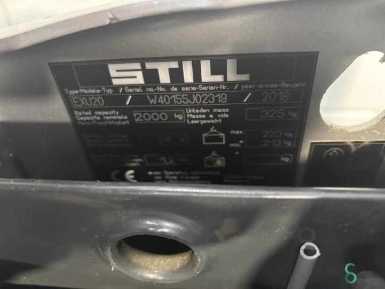 Hubwagen Elektrisch Still EXU20 2018 Stunden 698