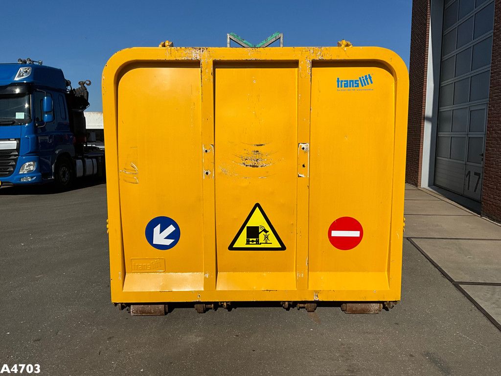 Translift 20m³ zijlader container