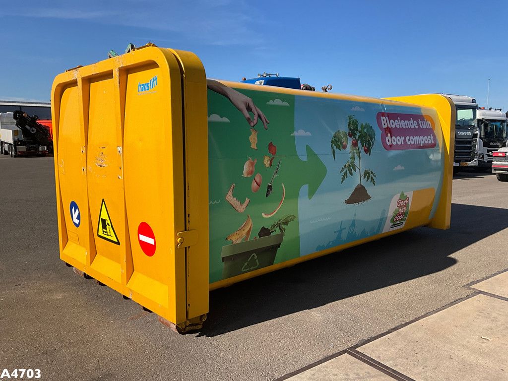 Translift 20m³ zijlader container