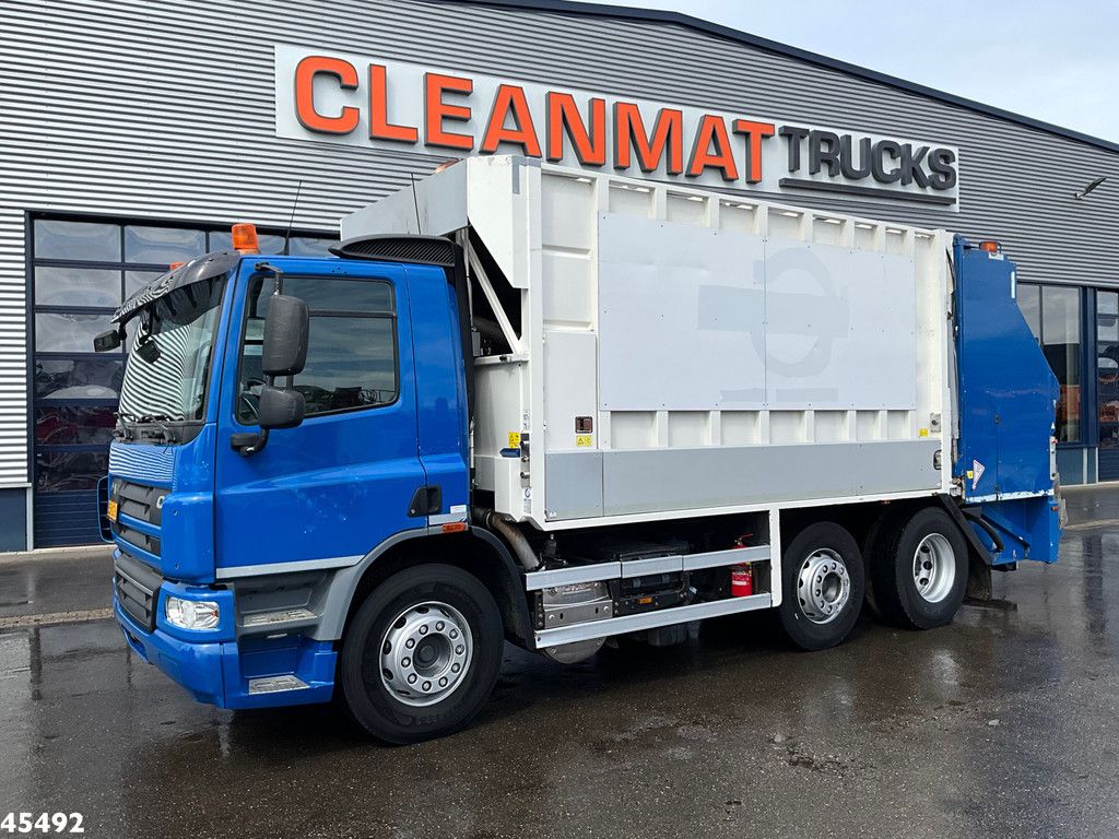 DAF FAG 75 CF 250 Manual Gearbox Geesink/van Schijndel 17 m³