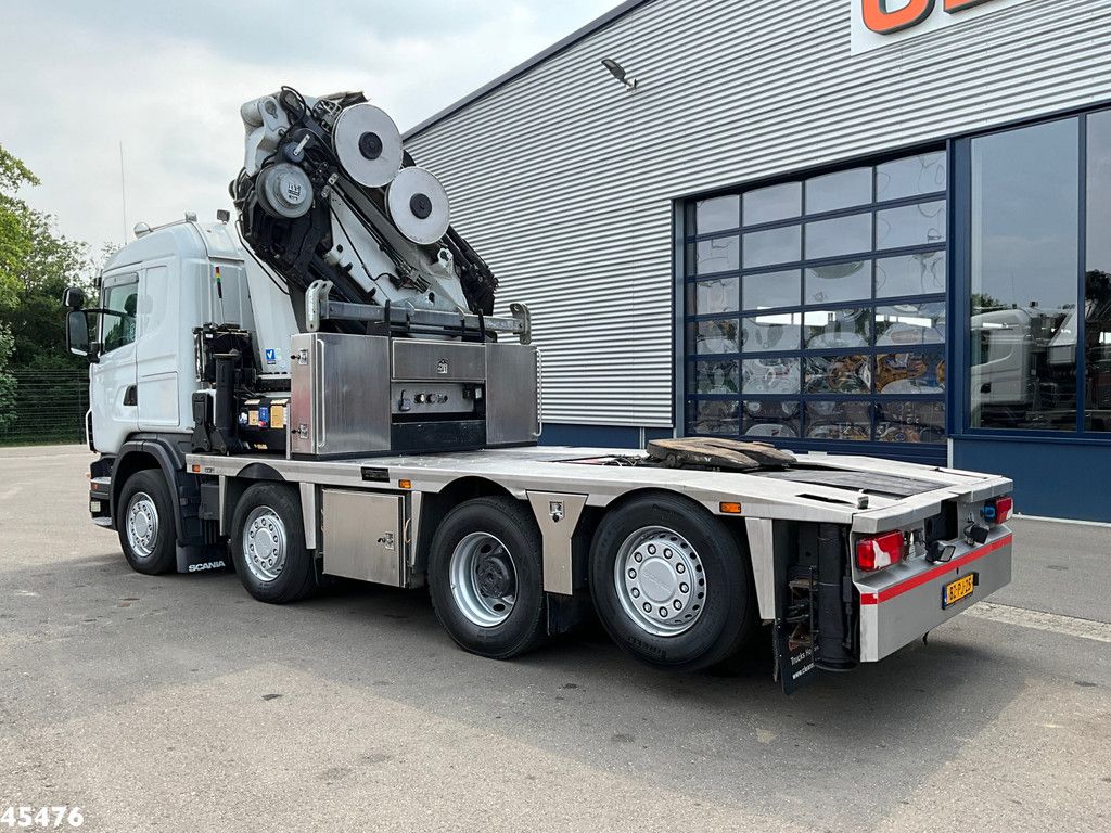 Scania G 480 HMF 85 Tonmeter laadkraan + Fly-Jib