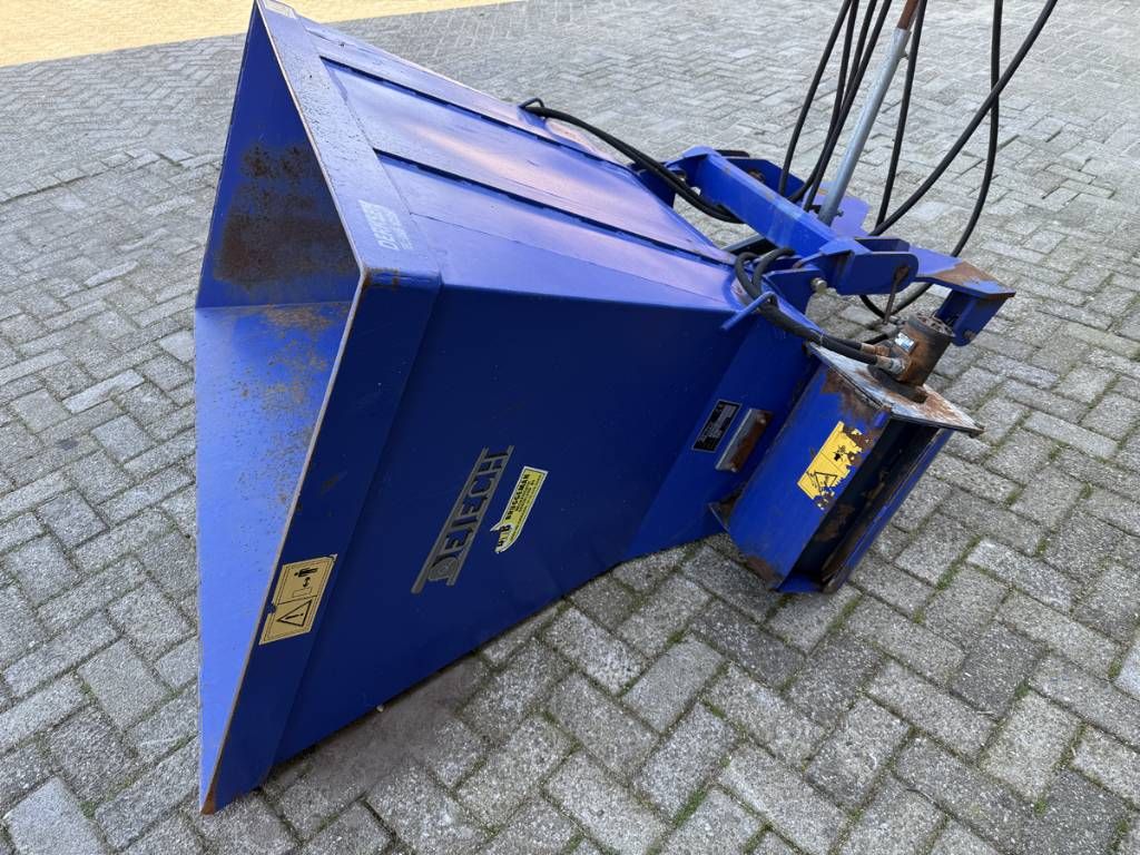 AP - DETECH 1800T zaagsel instrooibak