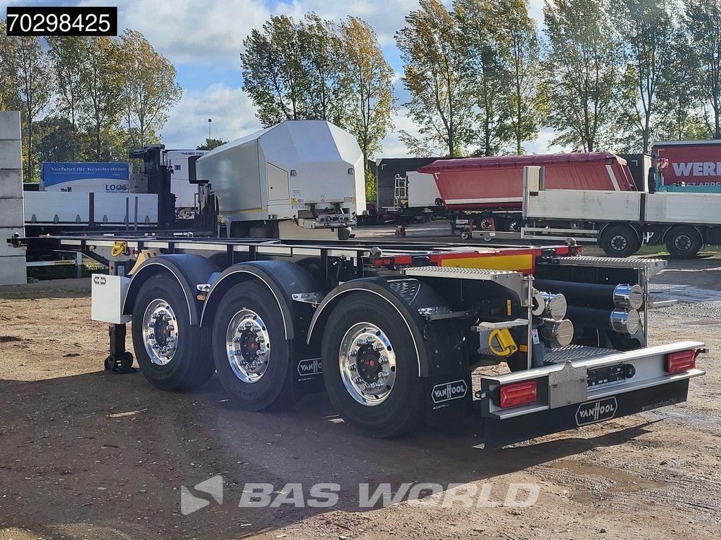 Van Hool 3 axles Liftachse ADR 20ft