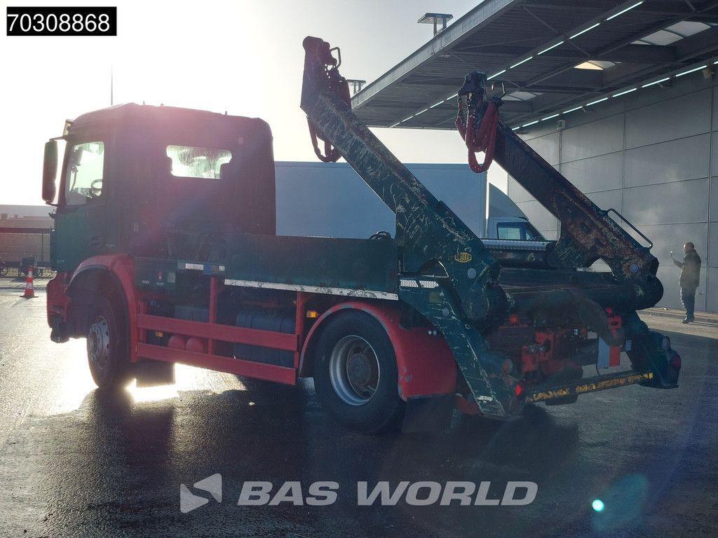 Mercedes Arocs 1833 4X2 Meiller Ak 12 LT skiploader Steelsuspension Big-Axle Automatic Euro 6