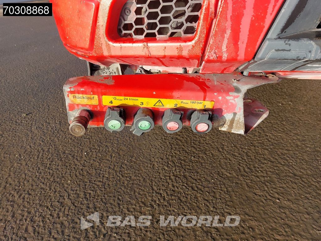 Mercedes Arocs 1833 4X2 Meiller Ak 12 LT skiploader Steelsuspension Big-Axle Automatic Euro 6