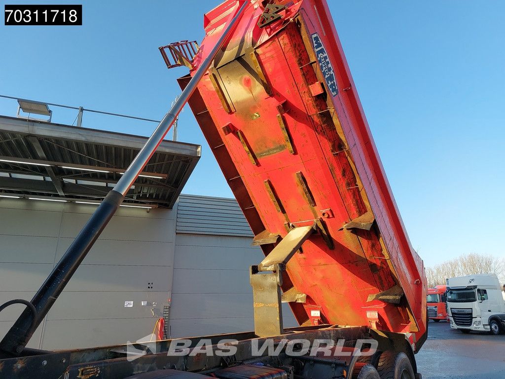 MAN TGA TGA 41.440 8X8 8x8 18m3 Meiller tipper Steelsuspension Big-Axle Manual Euro 4