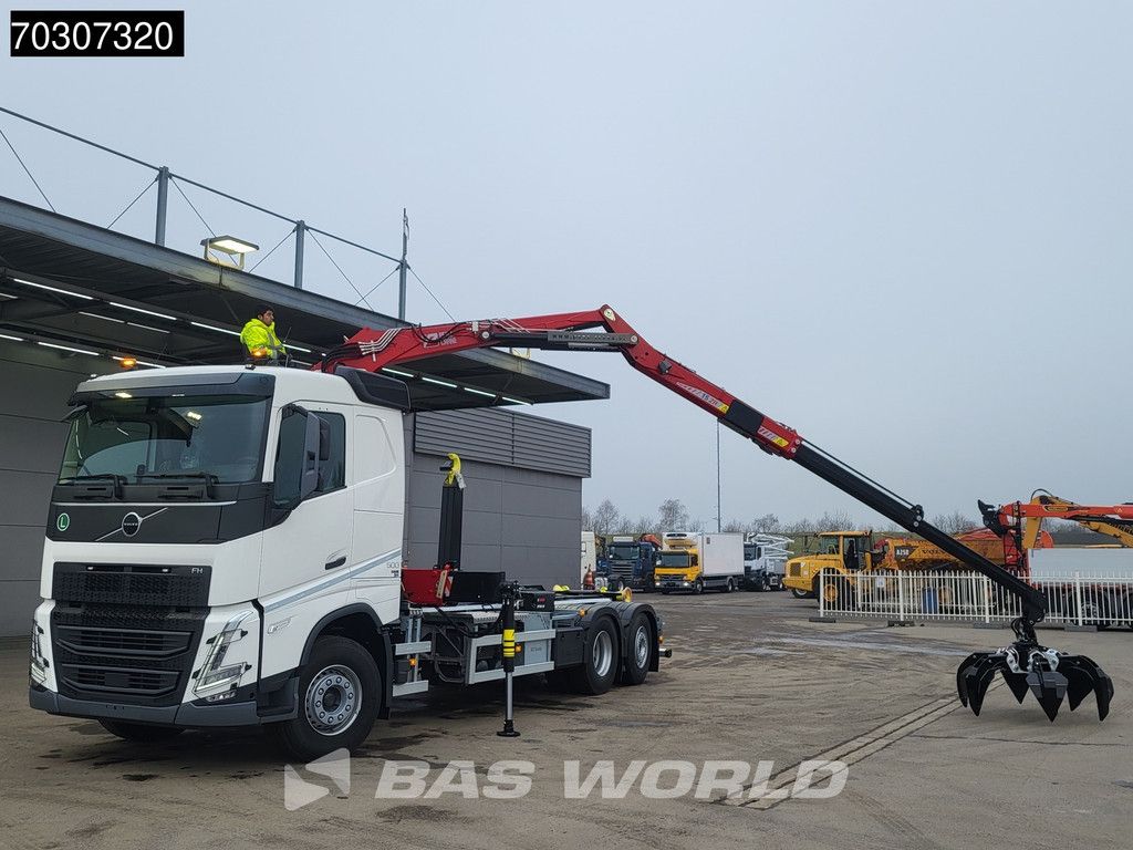 Volvo FH 500 6X2 NEW! Penz Crane 15Z.9.50R HIAB 20S56 containersystem Euro 6