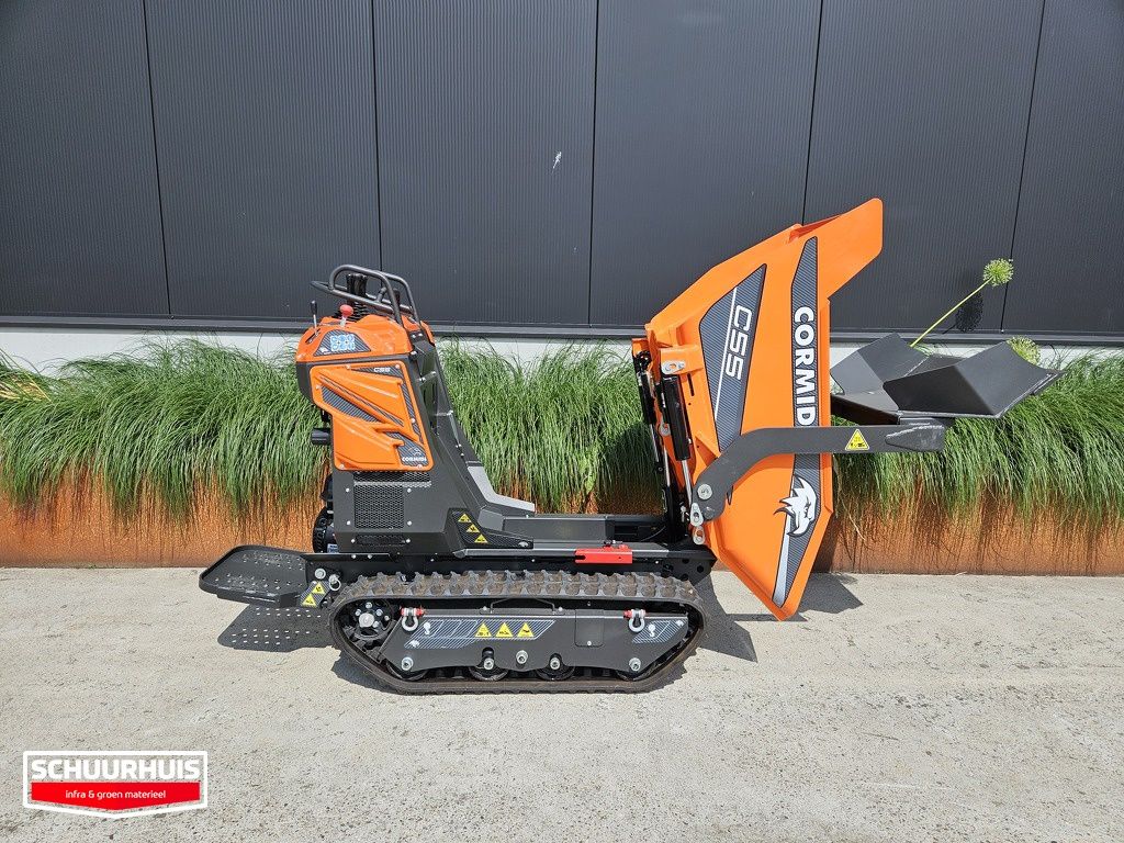 Cormidi C55 rupsdumper met zelflaadschop