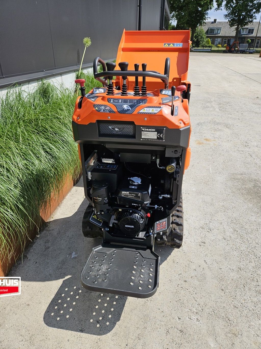 Cormidi C55 rupsdumper met zelflaadschop