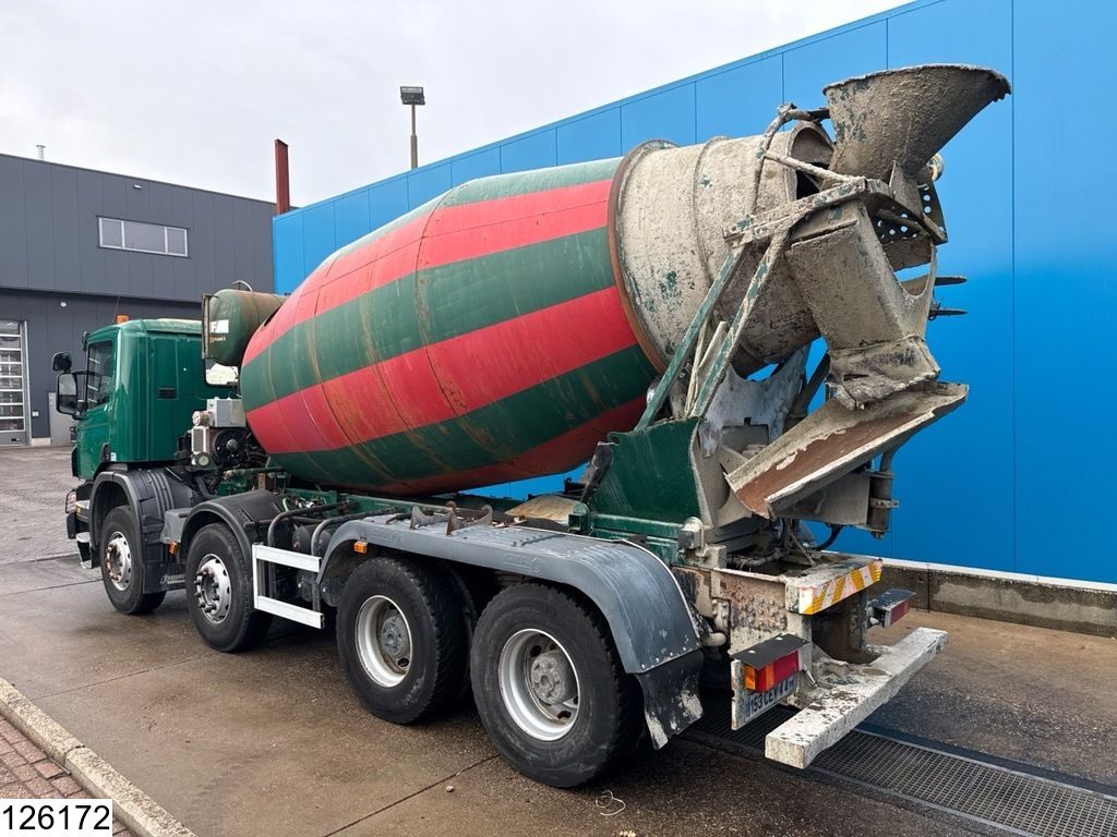 Scania P 380 8x4, EURO 4, CIFA, 9m3, Manual transmission