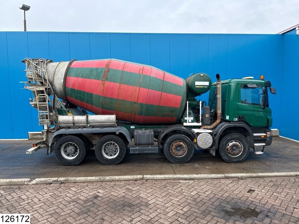 Scania P 380 8x4, EURO 4, CIFA, 9m3, Manual transmission