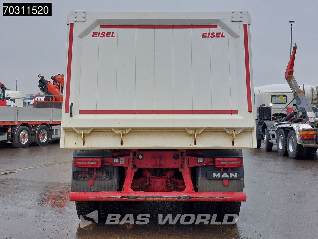 MAN TGS 35.430 8X4 20m3 Eisel aluminum tipper Steel suspension Big-Axle Automatic Euro 6