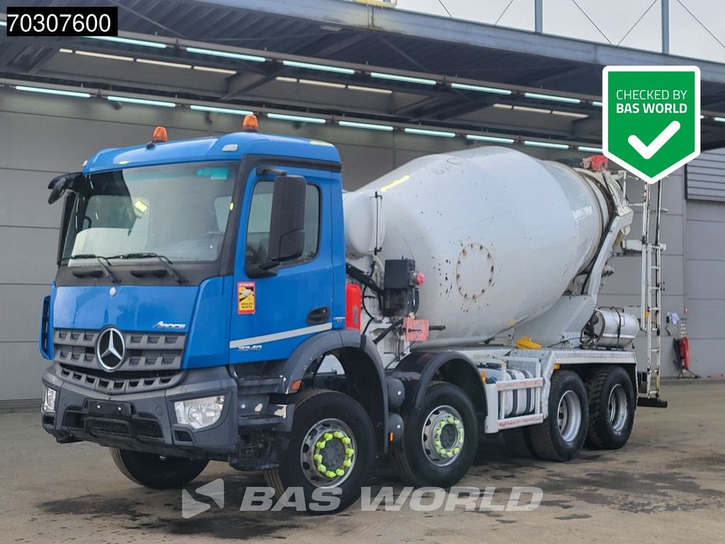 Mercedes Arocs 3240 8X4 9m3 Stetter Mixer Full Steel Euro 6