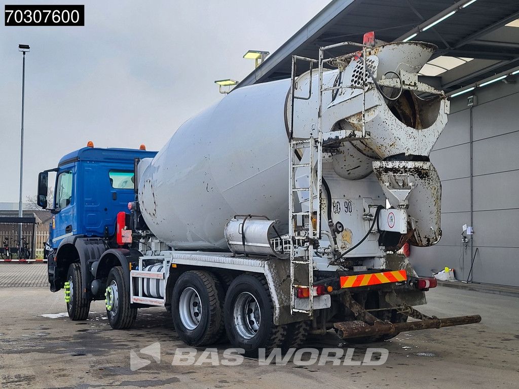 Mercedes Arocs 3240 8X4 9m3 Stetter Mixer Full Steel Euro 6