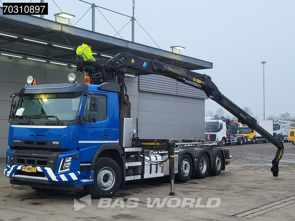 Volvo FMX 420 8X2 NL-Truck Palfinger Epsilon Q150Z Crane Kran VDL S-25-6400 Lift+Steering axle