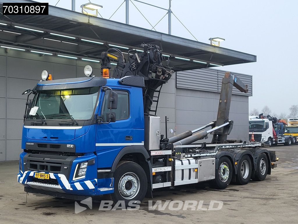 Volvo FMX 420 8X2 NL-Truck Palfinger Epsilon Q150Z Crane Kran VDL S-25-6400 Lift+Steering axle
