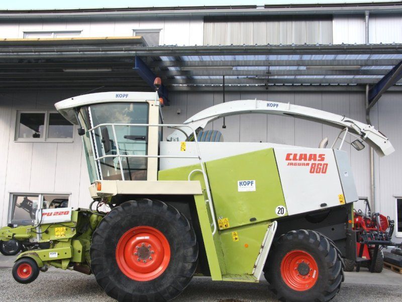 Claas Jaguar 860 Allrad Mercedes Motor