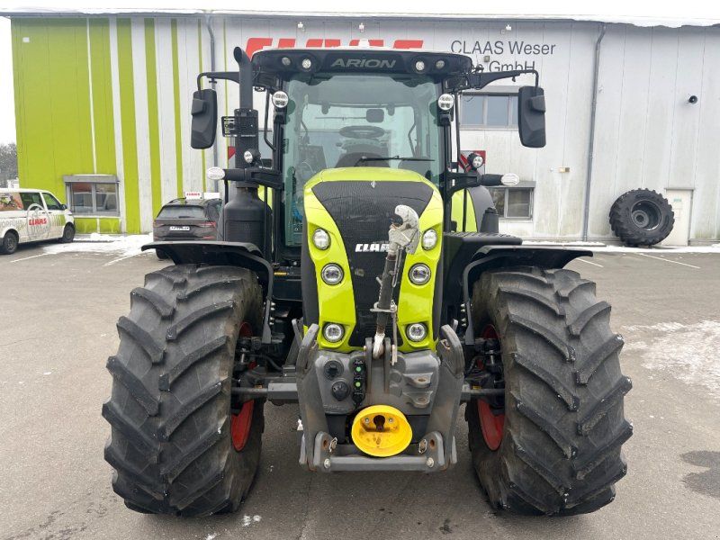 Claas ARION 660 CMATIC CEBIS, FKH + FZW, nur 1.952 h !