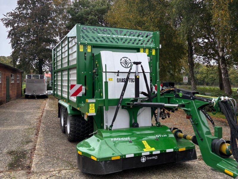 Grasstech Zero Grazer GT120 Mähladewagen Ladewagen Frischgrasfütterung