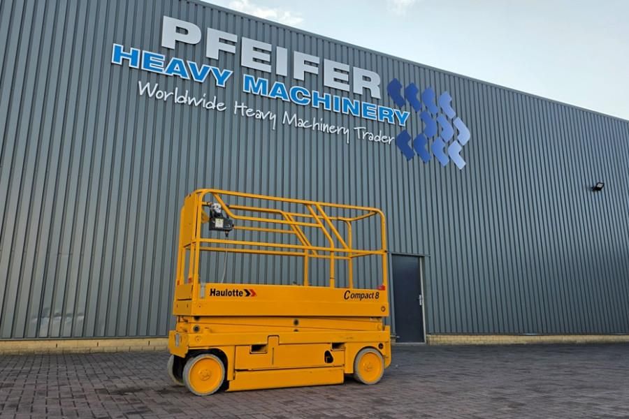 Haulotte Compact 8 Electric, 8.2m Working Height, 350kg Cap