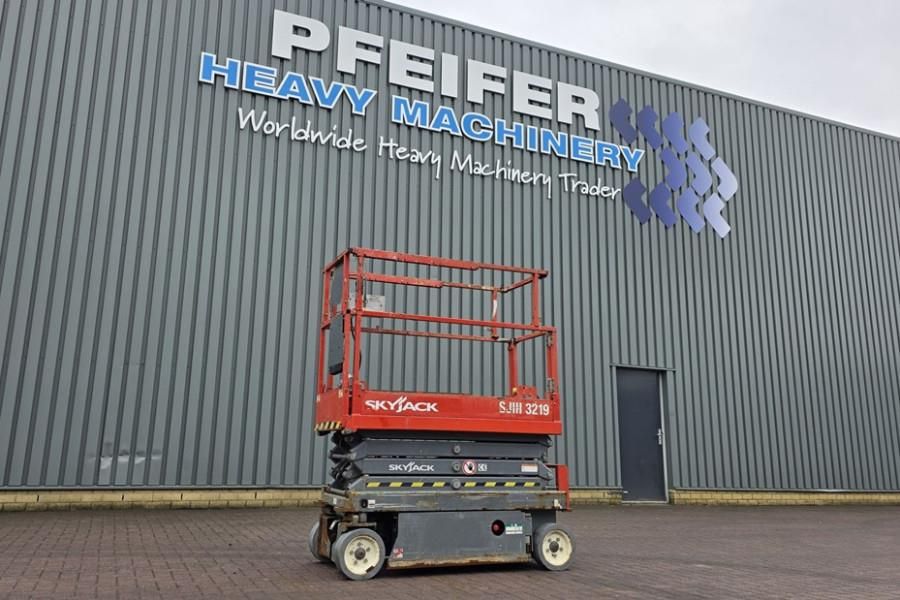 SkyJack SJ3219 As-Is, Electric, 8m Working Height, 227kg C