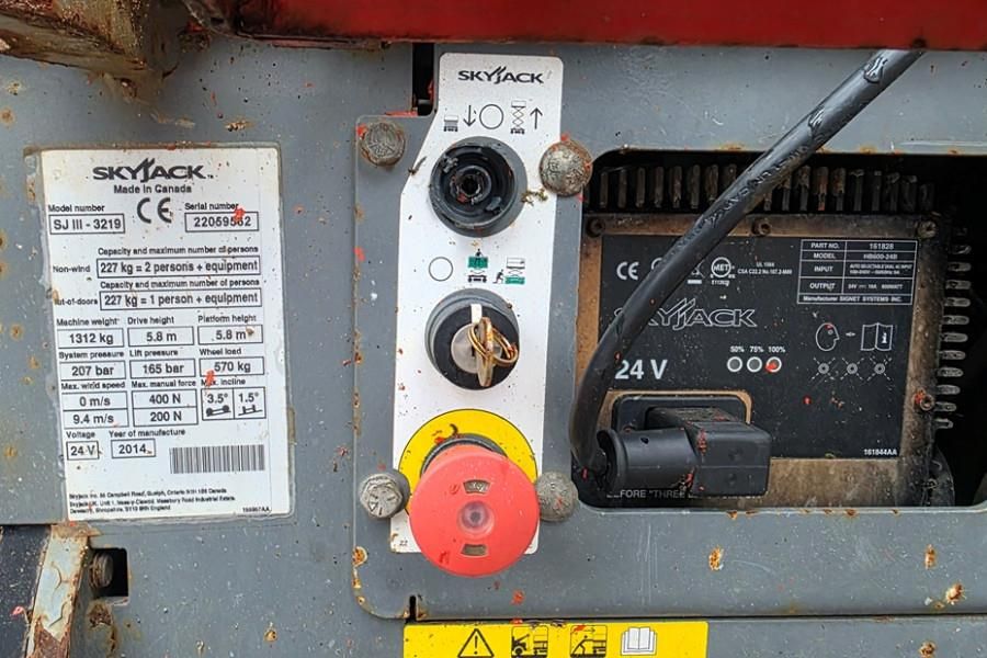 SkyJack SJ3219 As-Is, Electric, 8m Working Height, 227kg C