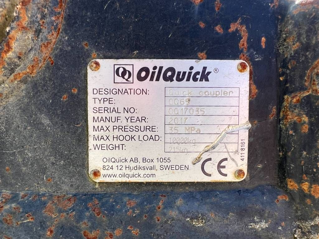 OilQuick OQ65 - M314F / M316F / M318F