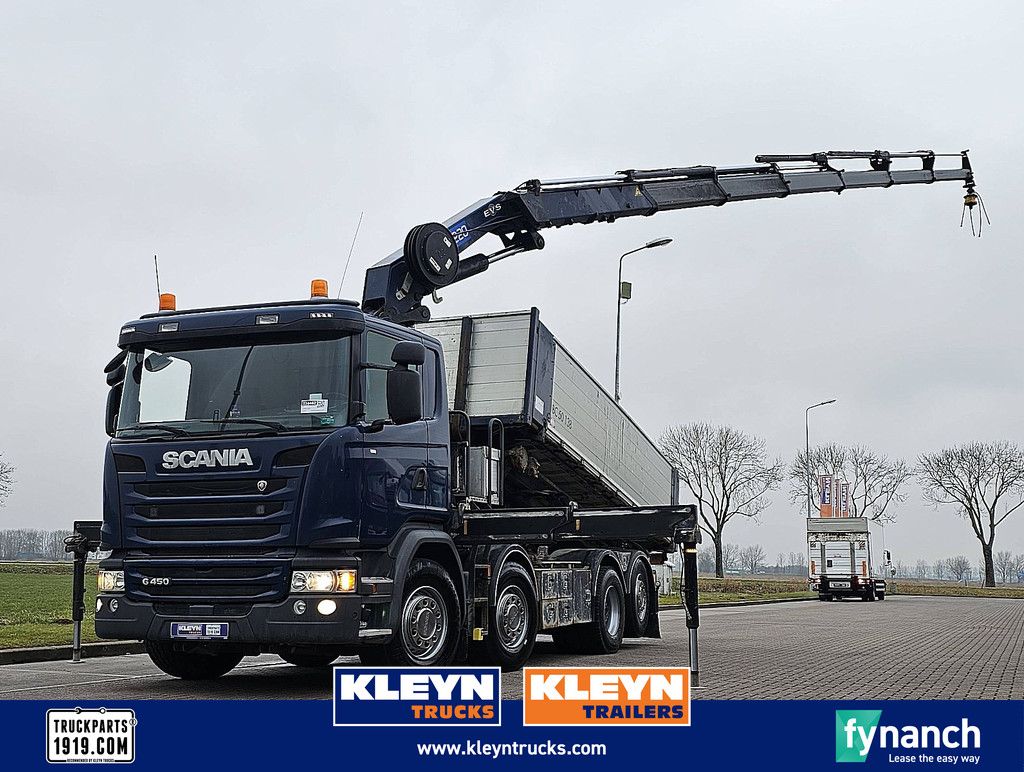 SCANIA G450 8x2*6 hmf 3220-k6