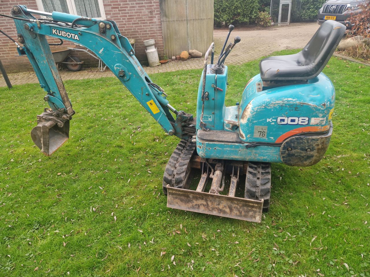 Minigraver kubota 008