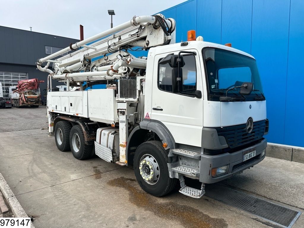 Mercedes Axor 2628 6x4, Leaf suspension, SCHWING P2020-120