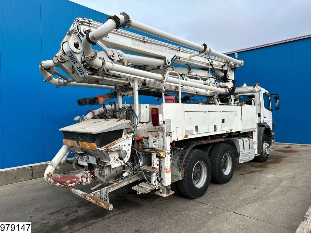 Mercedes Axor 2628 6x4, Leaf suspension, SCHWING P2020-120