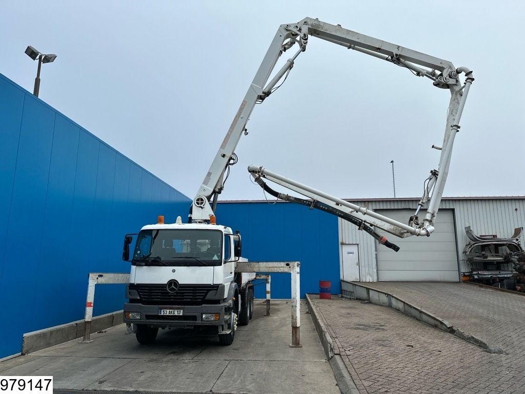 Mercedes Axor 2628 6x4, Leaf suspension, SCHWING P2020-120