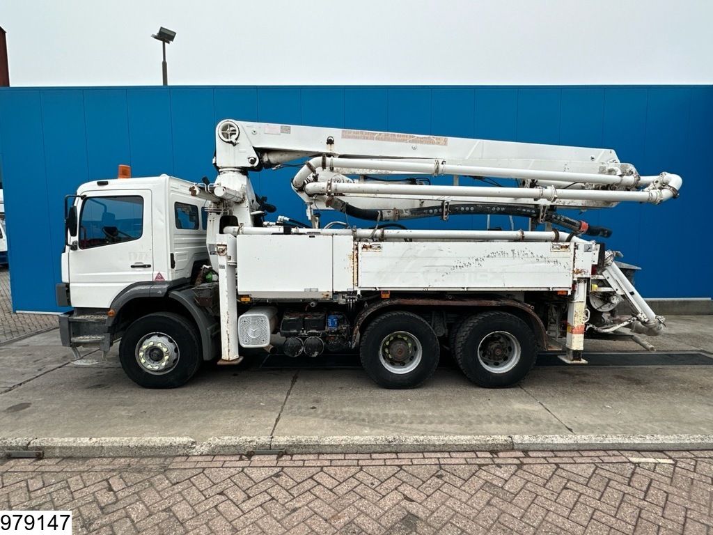 Mercedes Axor 2628 6x4, Leaf suspension, SCHWING P2020-120