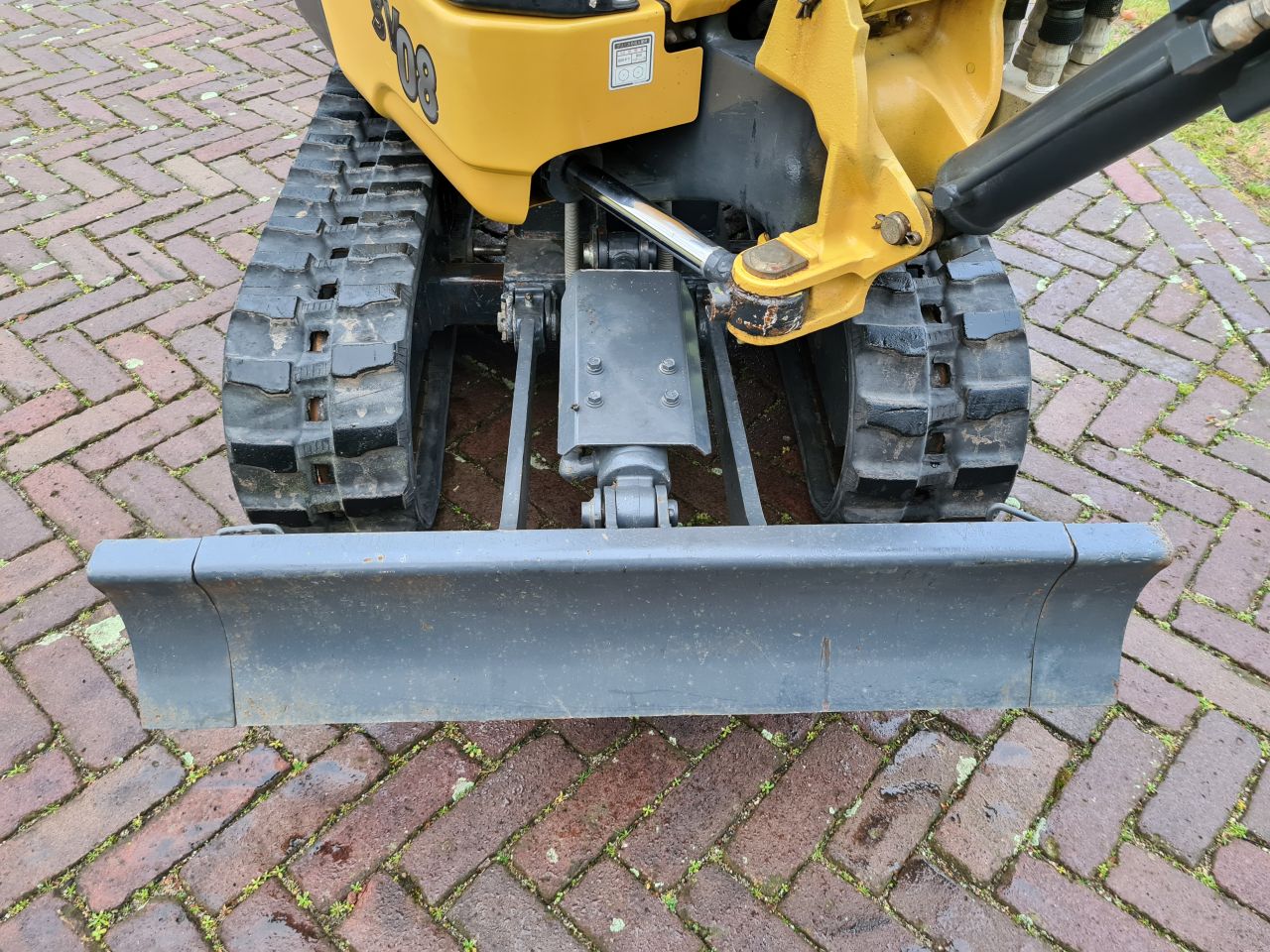 Yanmar SV08 minigraver nieuwstaat 261 uur 3 bakken 2022