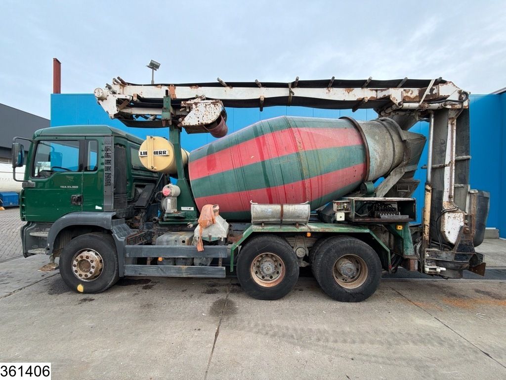 MAN TGA 33 360 6x4, Steel suspension