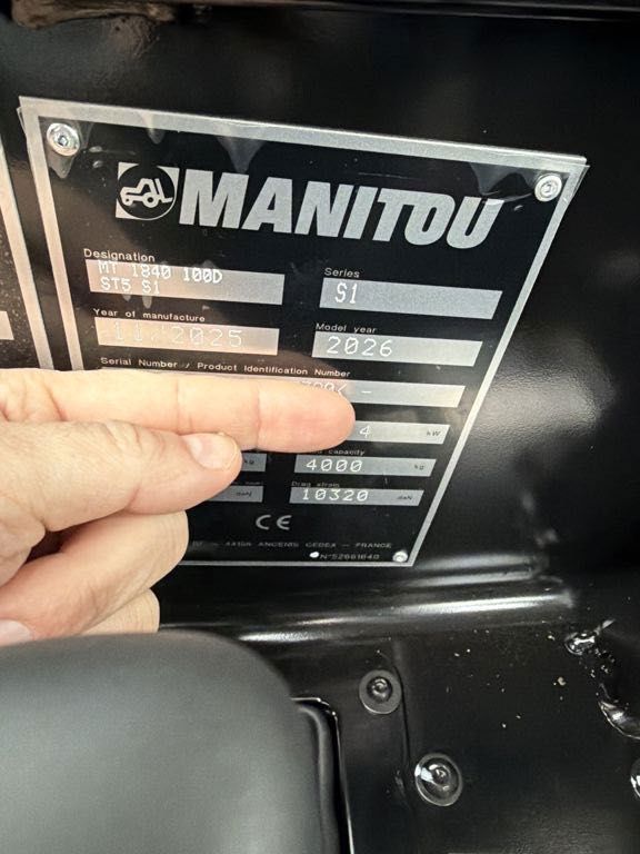 Manitou MT 1840 100D Comfort Verreiker