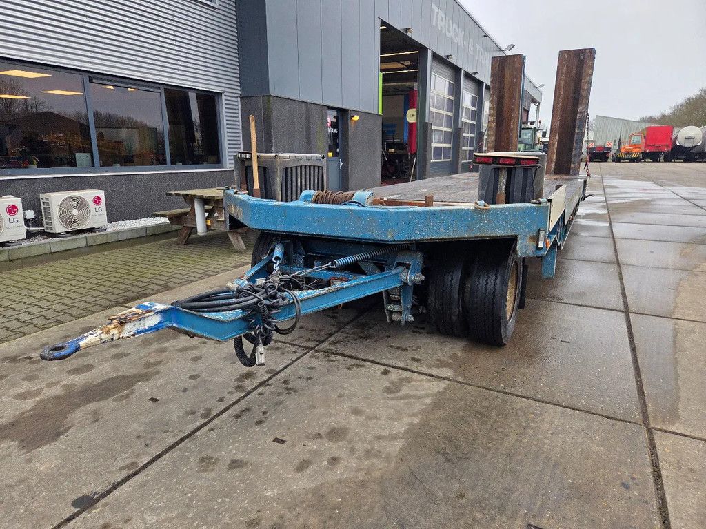 GS 3 ass hydr rampen, lier, bladgeveerd, lange laadvloer