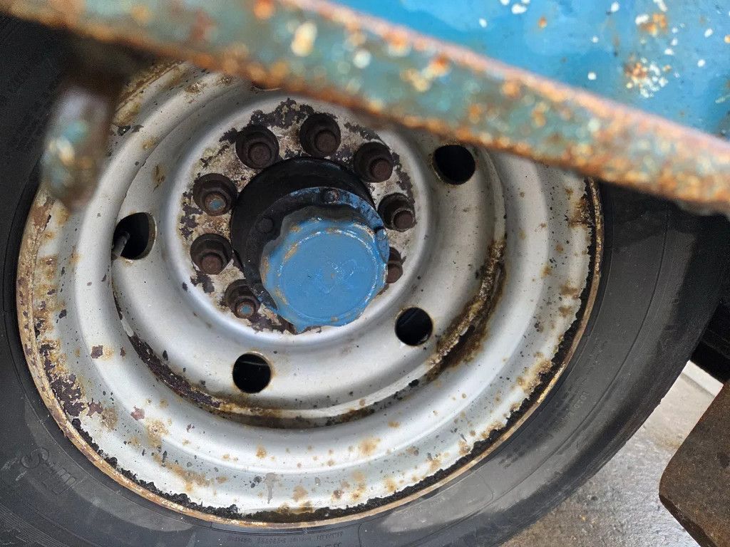 GS 3 ass hydr rampen, lier, bladgeveerd, lange laadvloer