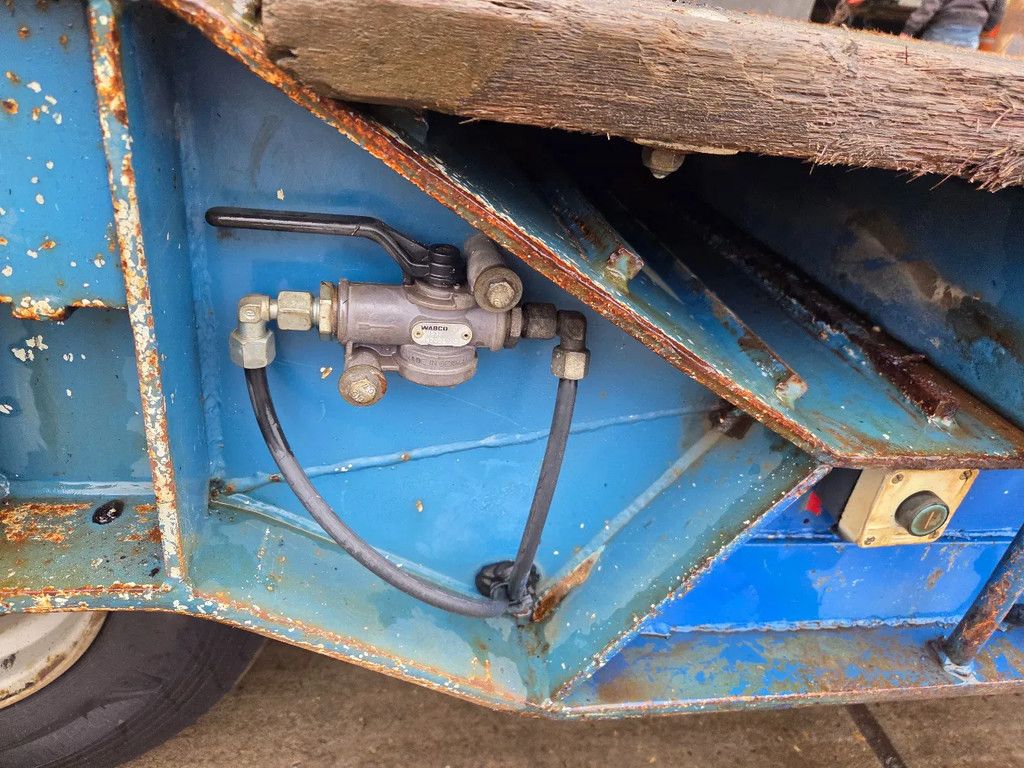 GS 3 ass hydr rampen, lier, bladgeveerd, lange laadvloer