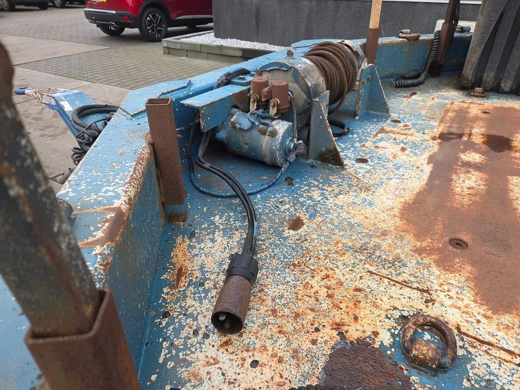 GS 3 ass hydr rampen, lier, bladgeveerd, lange laadvloer