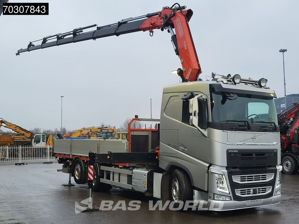 Volvo FH FH 500 6X2 Fassi 31T/m 7x Extensions Full Air Lift+Steering Axle E6