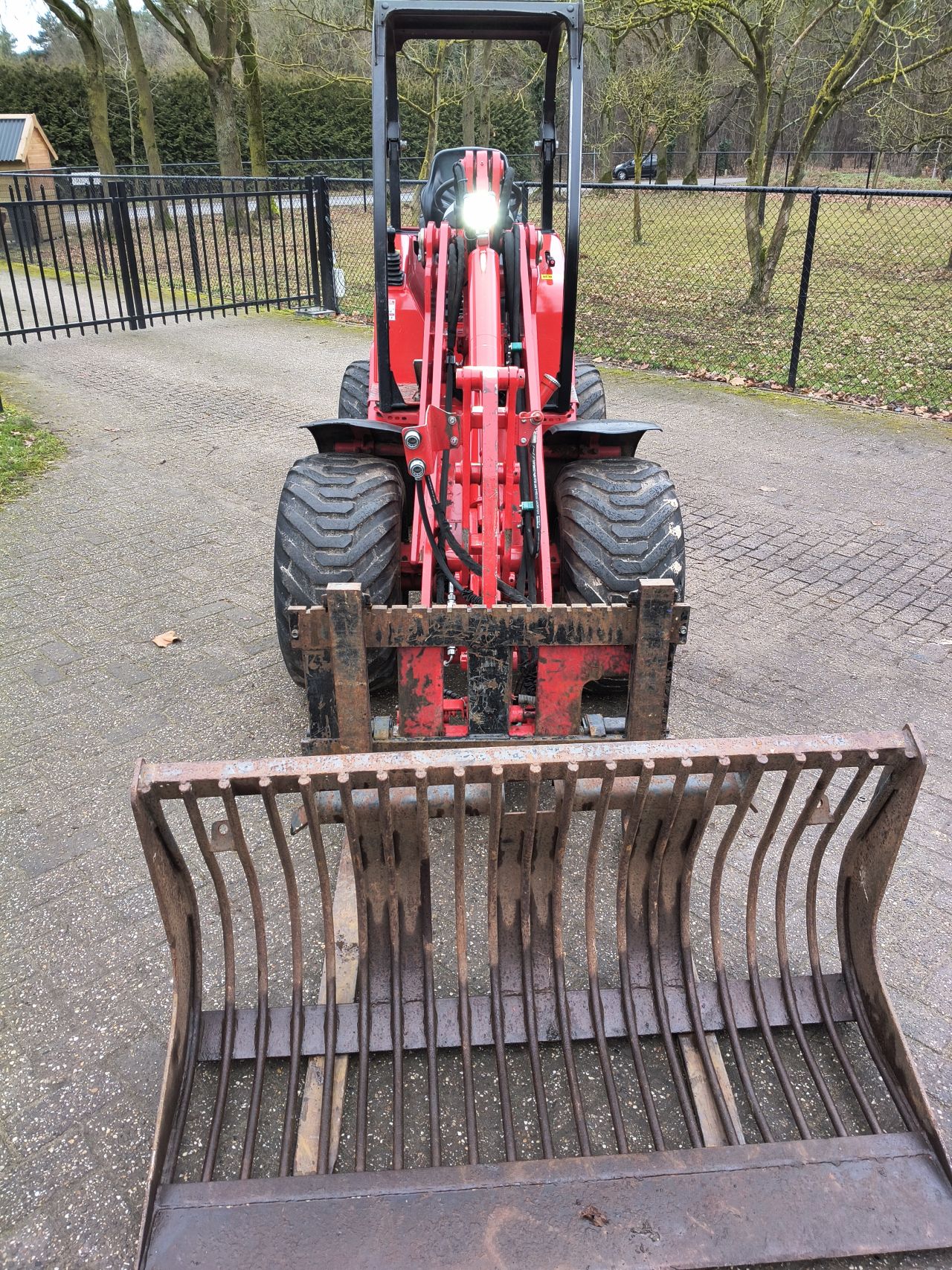 Schaffer 3560 shovel loader giant weidemann knikmops